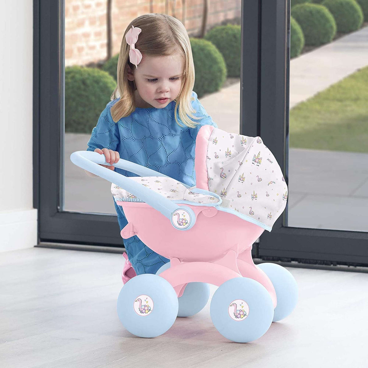 BabyBoo My First 4-IN-1 Interchangeable Dolls Pram Prams
