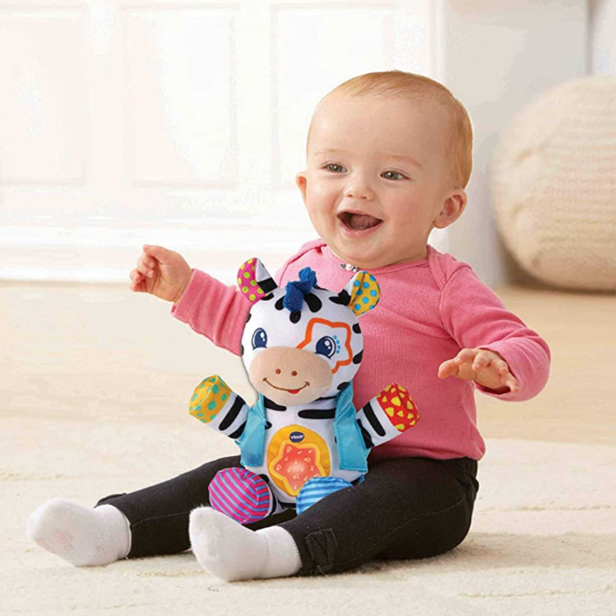 VTech Lights &amp; Stripe Zebra Toy Newborn &amp; Baby