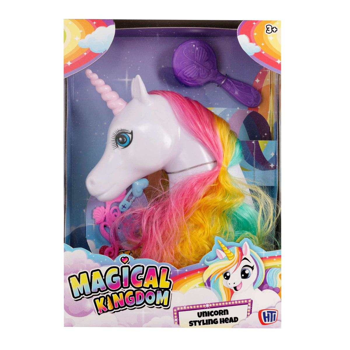 Magical Kingdom Styling Doll Head | Unicorn