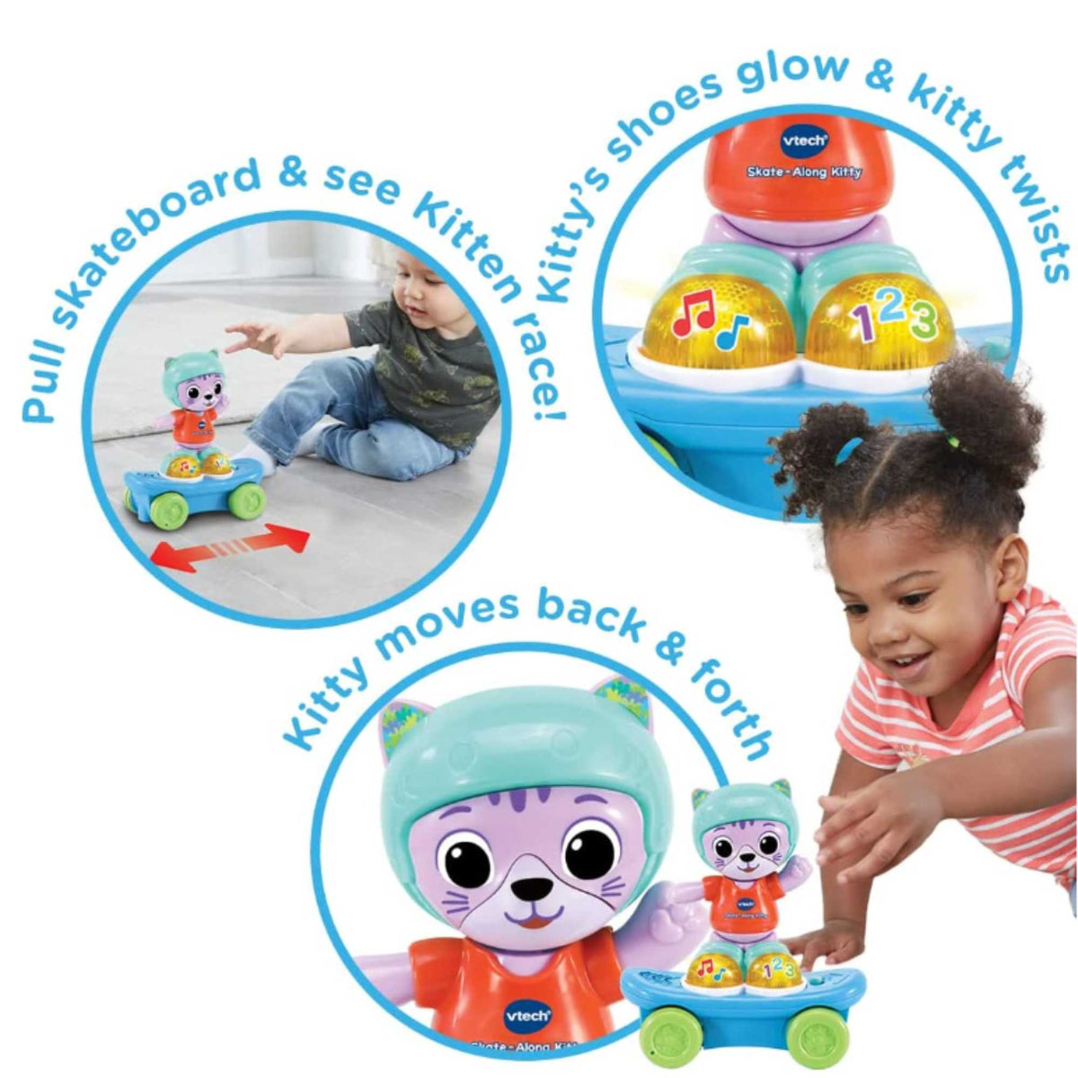 VTech Skate-Along Kitty Electronic Learning