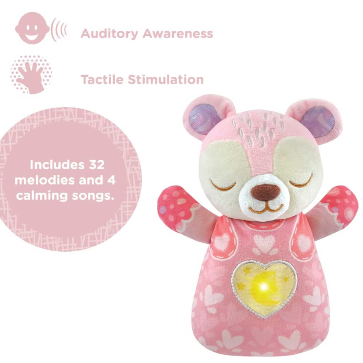 VTech Soothing Sound Bear | Pink