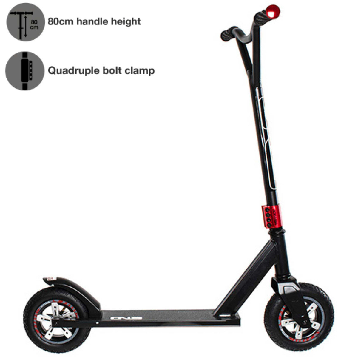 EVO Dirt Rider Scooter - Black Scooters
