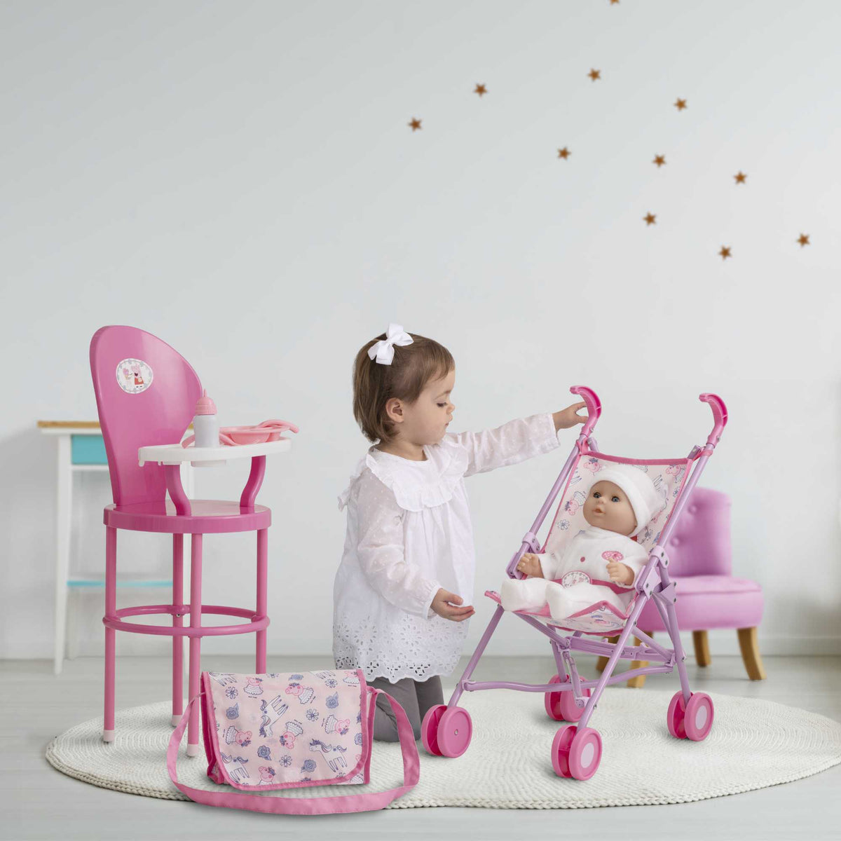 Peppa Pig Doll Nursery Set Dolls Accessories