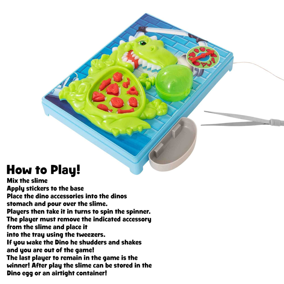 Slime Surgeon Game - Dinosaur Edition Boxed Family Games