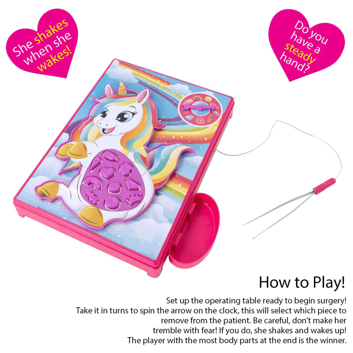 Unicorn Shaking Surgeon Boxed Family Games