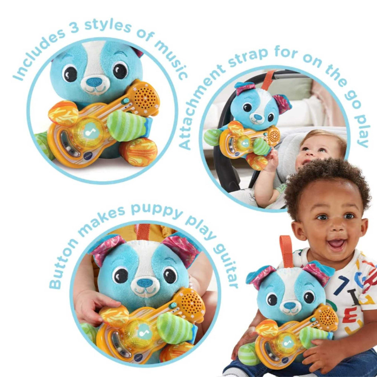 VTech Puppy Sound Guitar Toy Newborn &amp; Baby