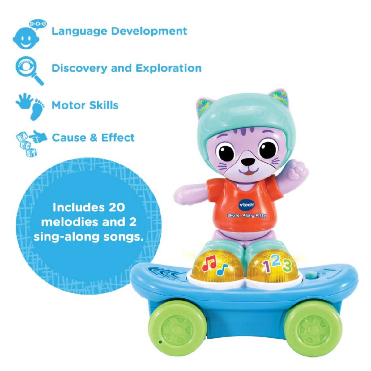 VTech Skate-Along Kitty Electronic Learning