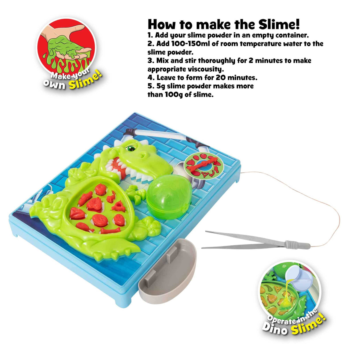 Slime Surgeon Game - Dinosaur Edition Boxed Family Games