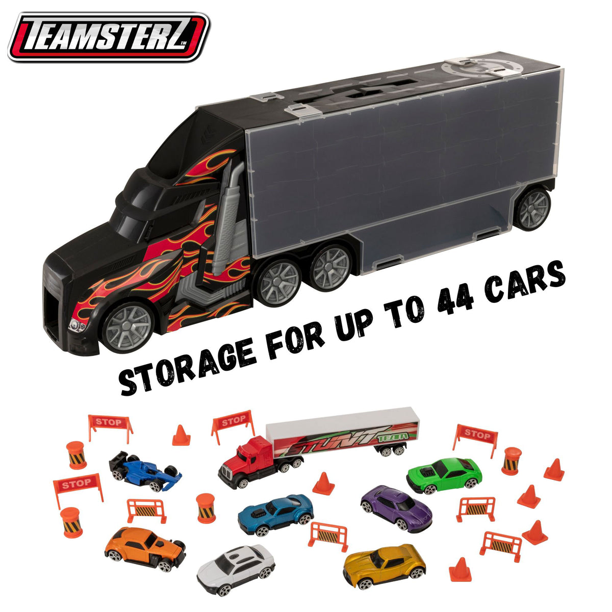 Teamsterz Large Auto Transporter Launcher Truck Cars &amp; Transporters