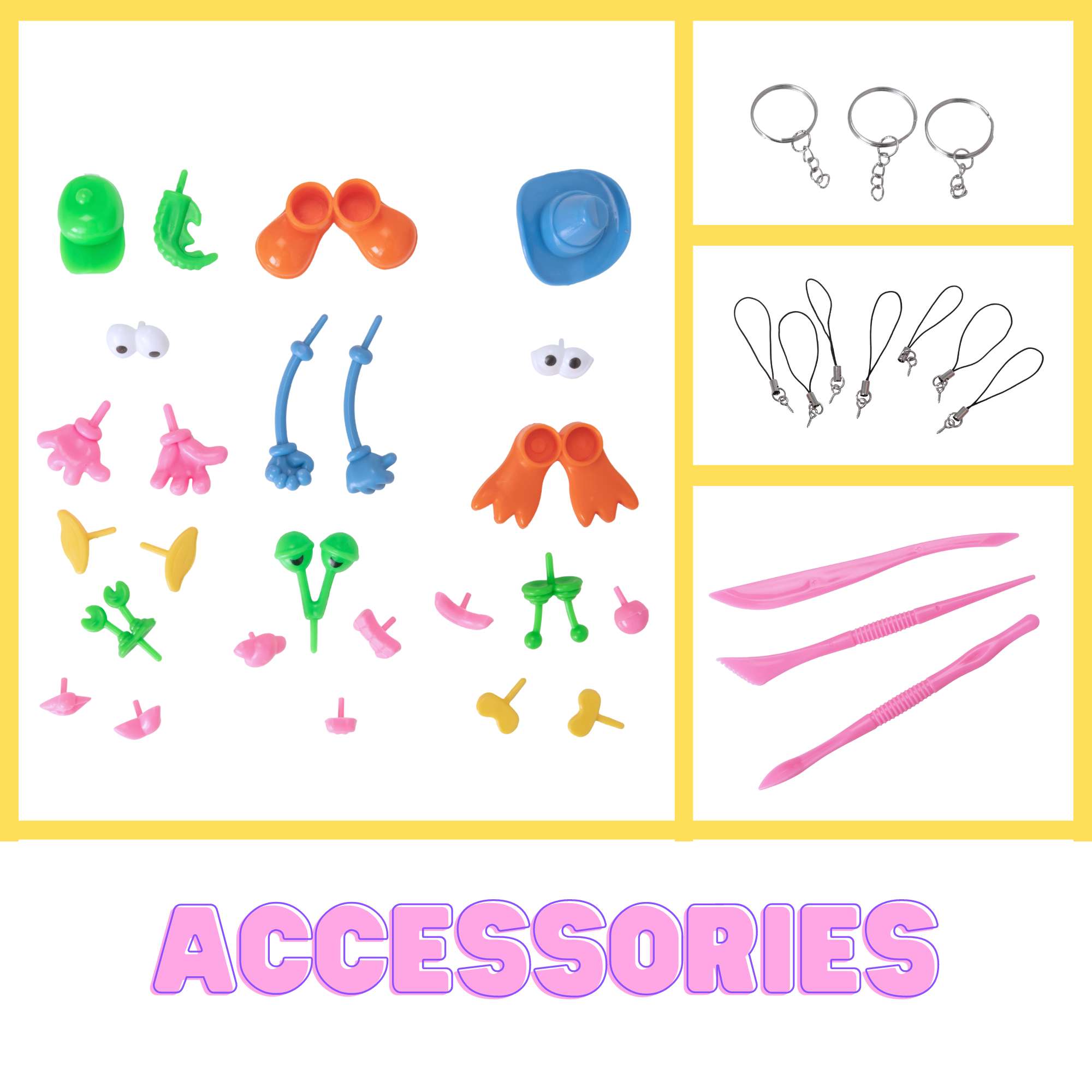 Kids Arts and Crafts Kit with Storage Box 400+ Pieces