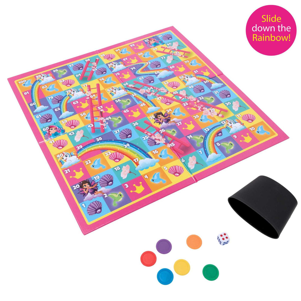 Magical Snakes &amp; Ladders Board Game Boxed Family Games
