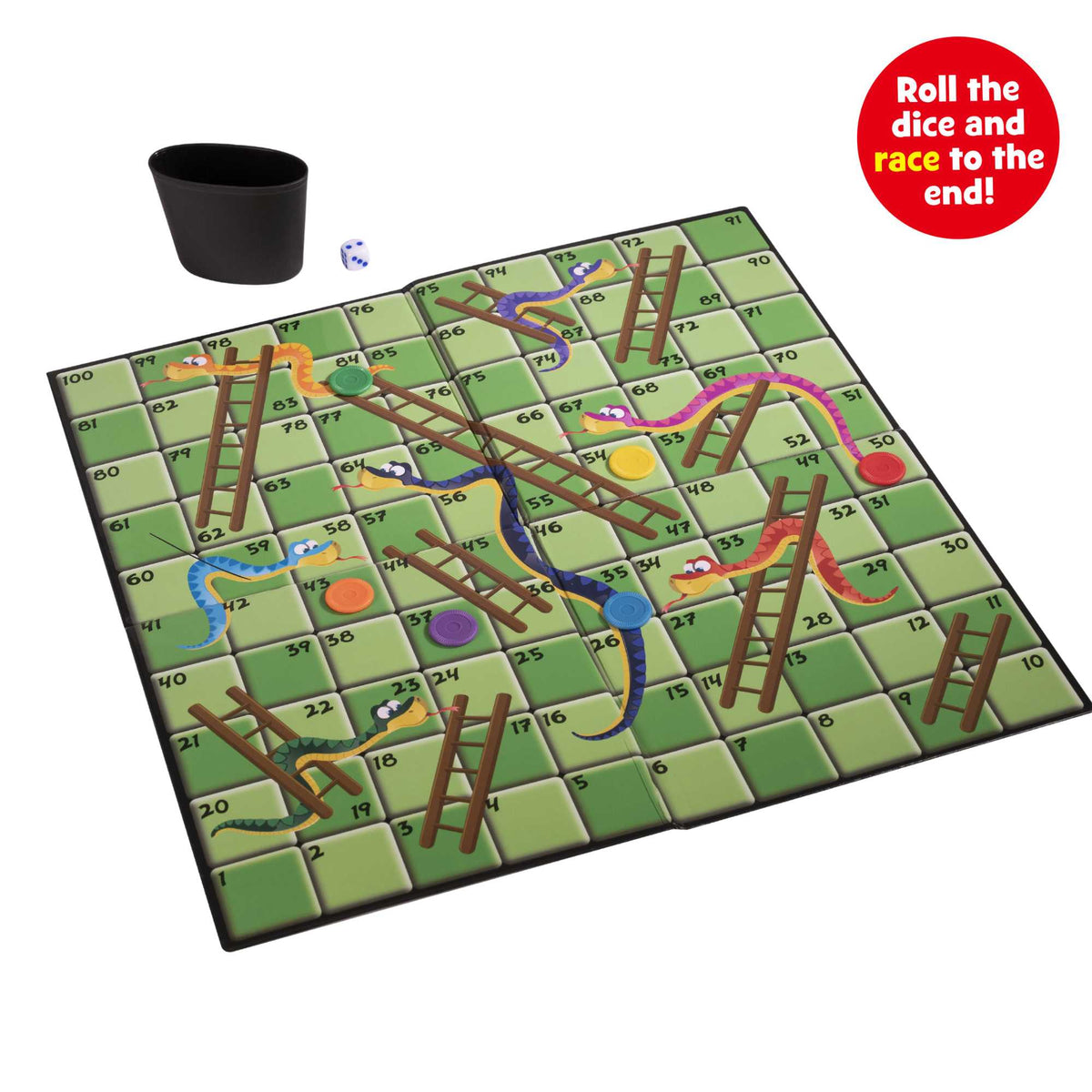 Snakes and Ladders Game Boxed Family Games