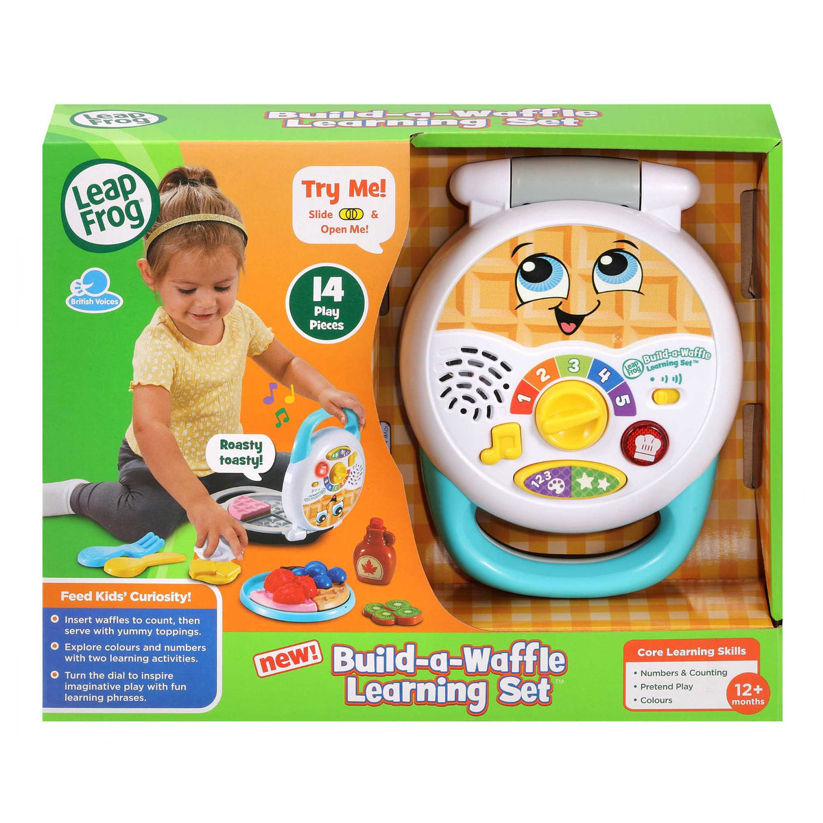 LeapFrog Build-A-Waffle Learning Playset Electronic Learning
