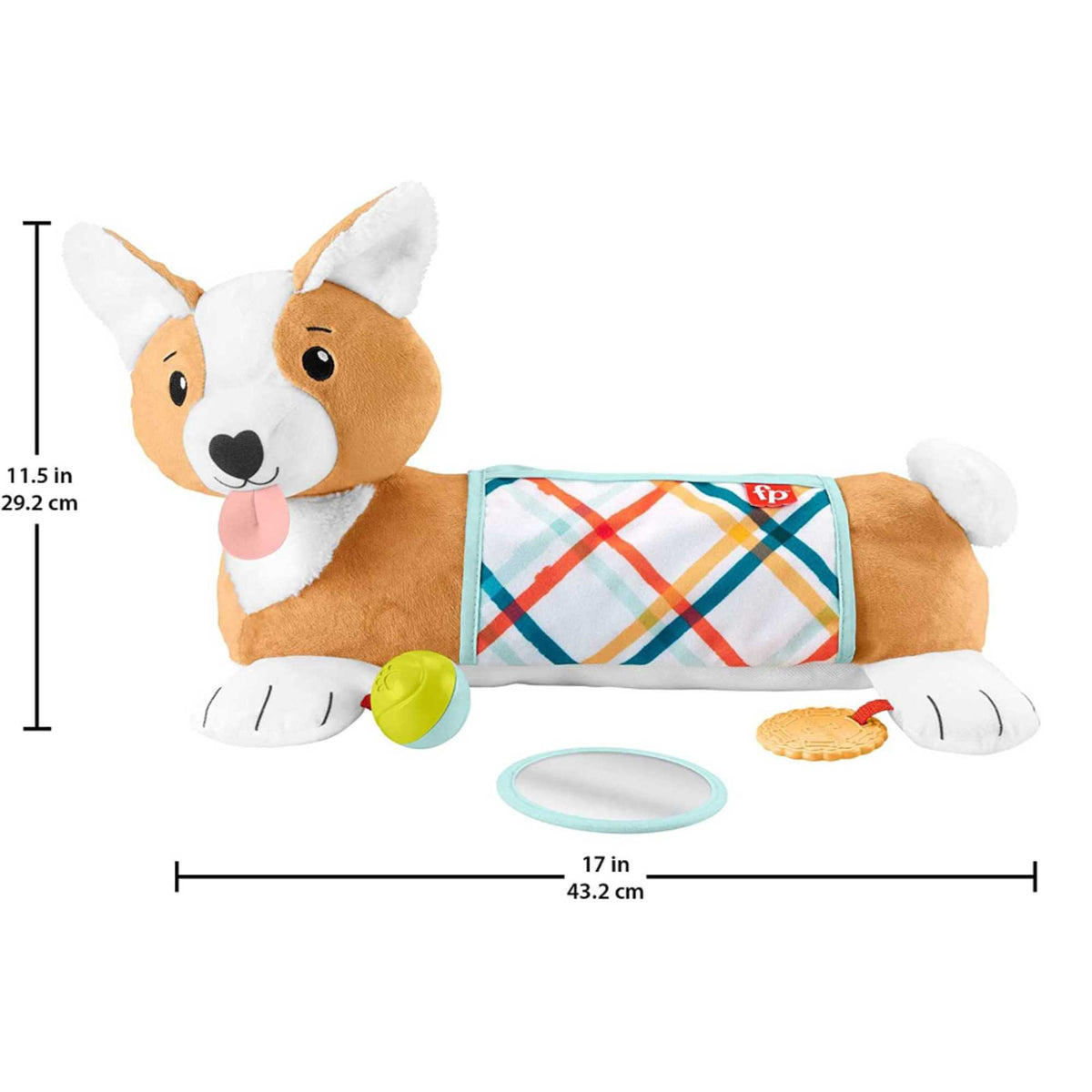 Fisher Price 3-in-1 Puppy Tummy Wedge Newborn &amp; Baby