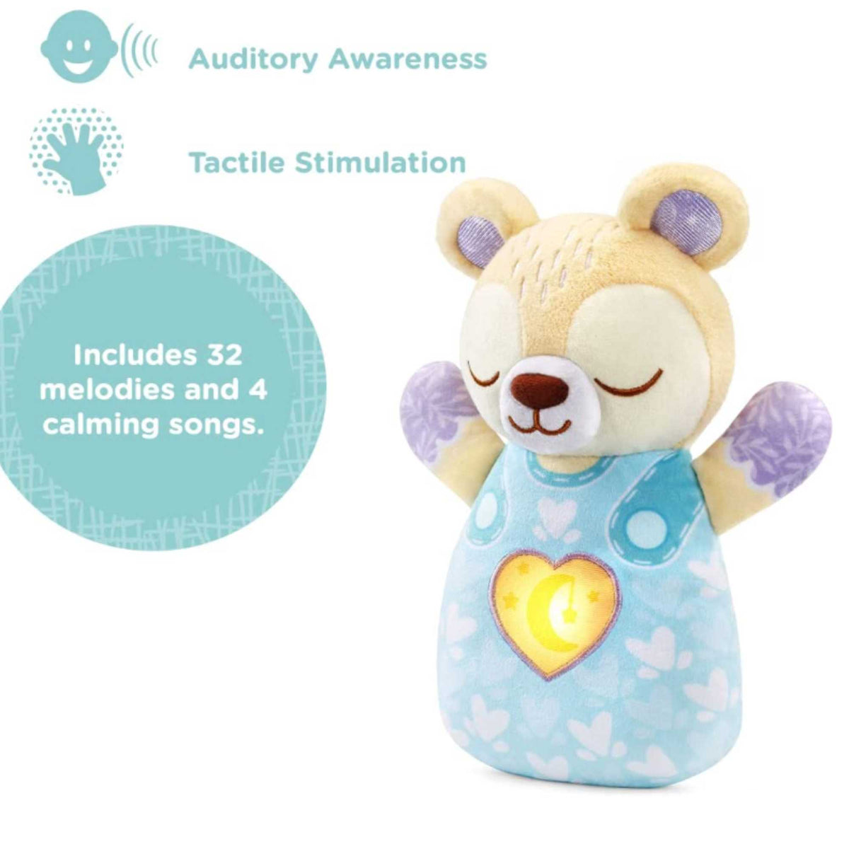 VTech Soothing Sound Bear | Blue Newborn &amp; Baby