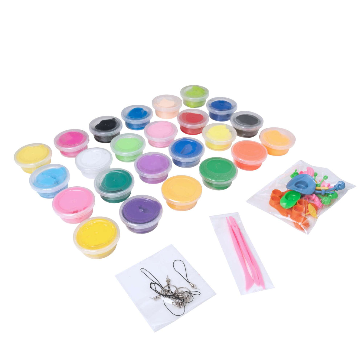 Fun Craft Magic Modelling Clay Kit - 60+ Pieces Craft Kits