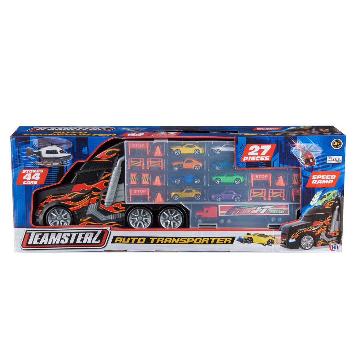 Teamsterz Large Auto Transporter Launcher Truck Cars &amp; Transporters