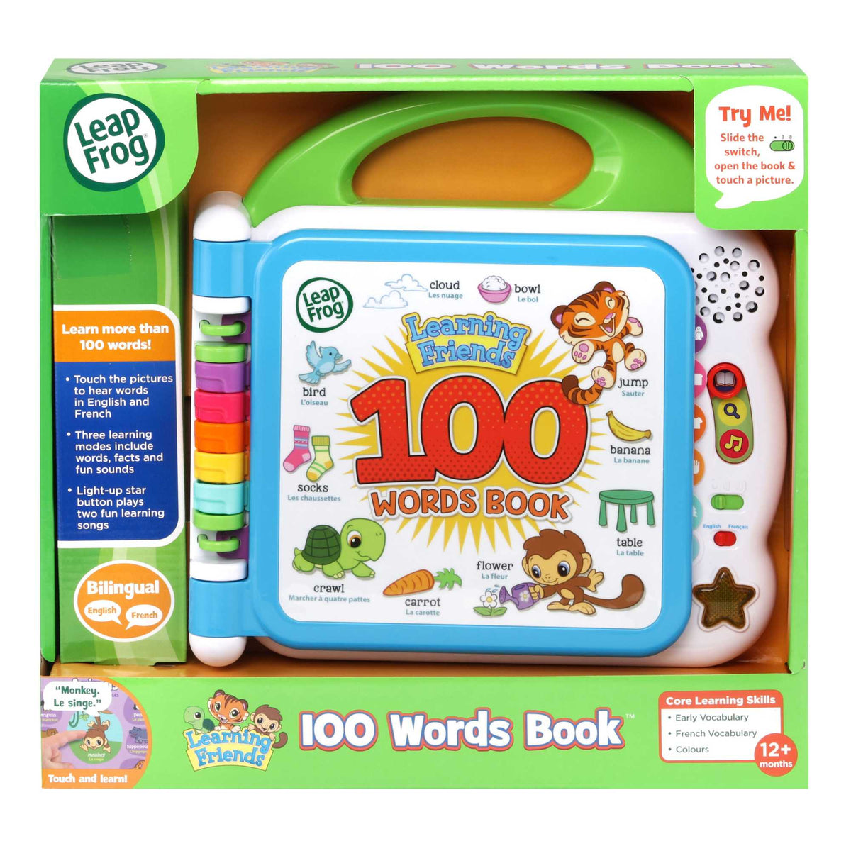 LeapFrog 100 Words Learning Friends Book