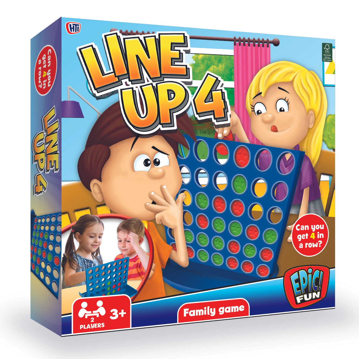 Line Up 4 Family Board Game Boxed Family Games