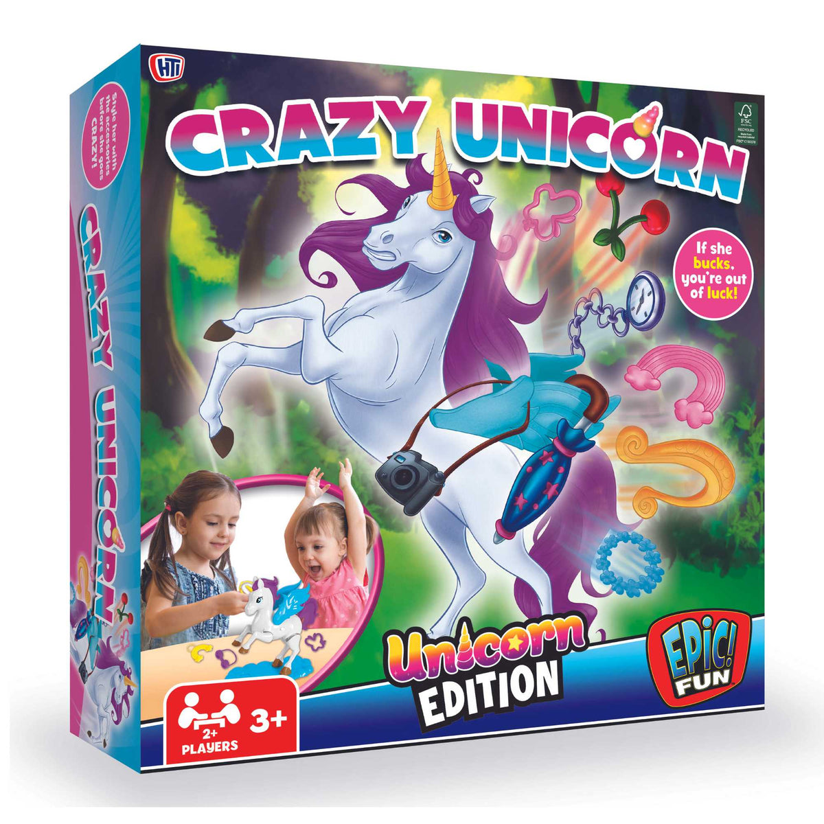 Crazy Unicorn Family Board Game Boxed Family Games