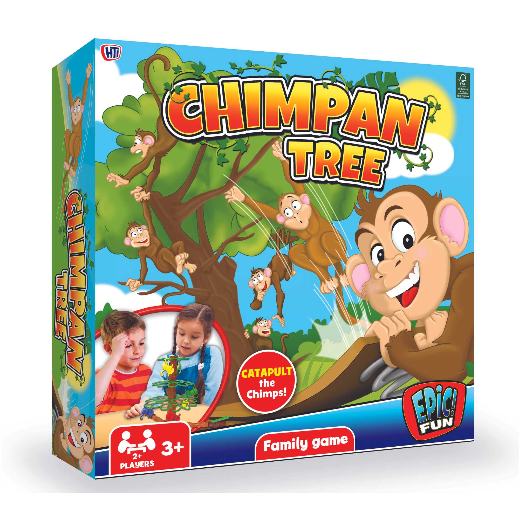 Chimpan Tree Family Board Game Boxed Family Games