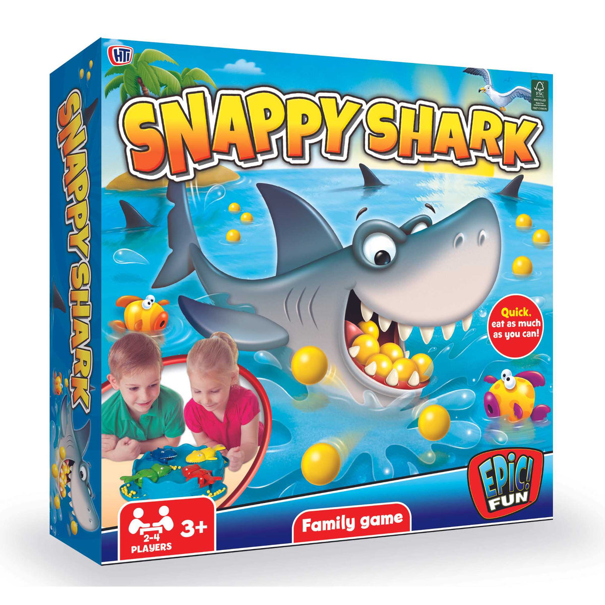 Snappy Shark Game Boxed Family Games
