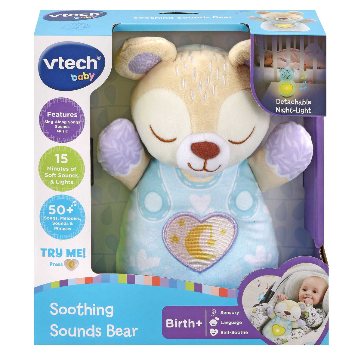 VTech Soothing Sound Bear | Blue
