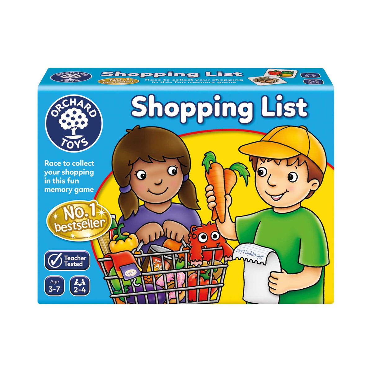 Orchards Shopping List Childrens Card Game