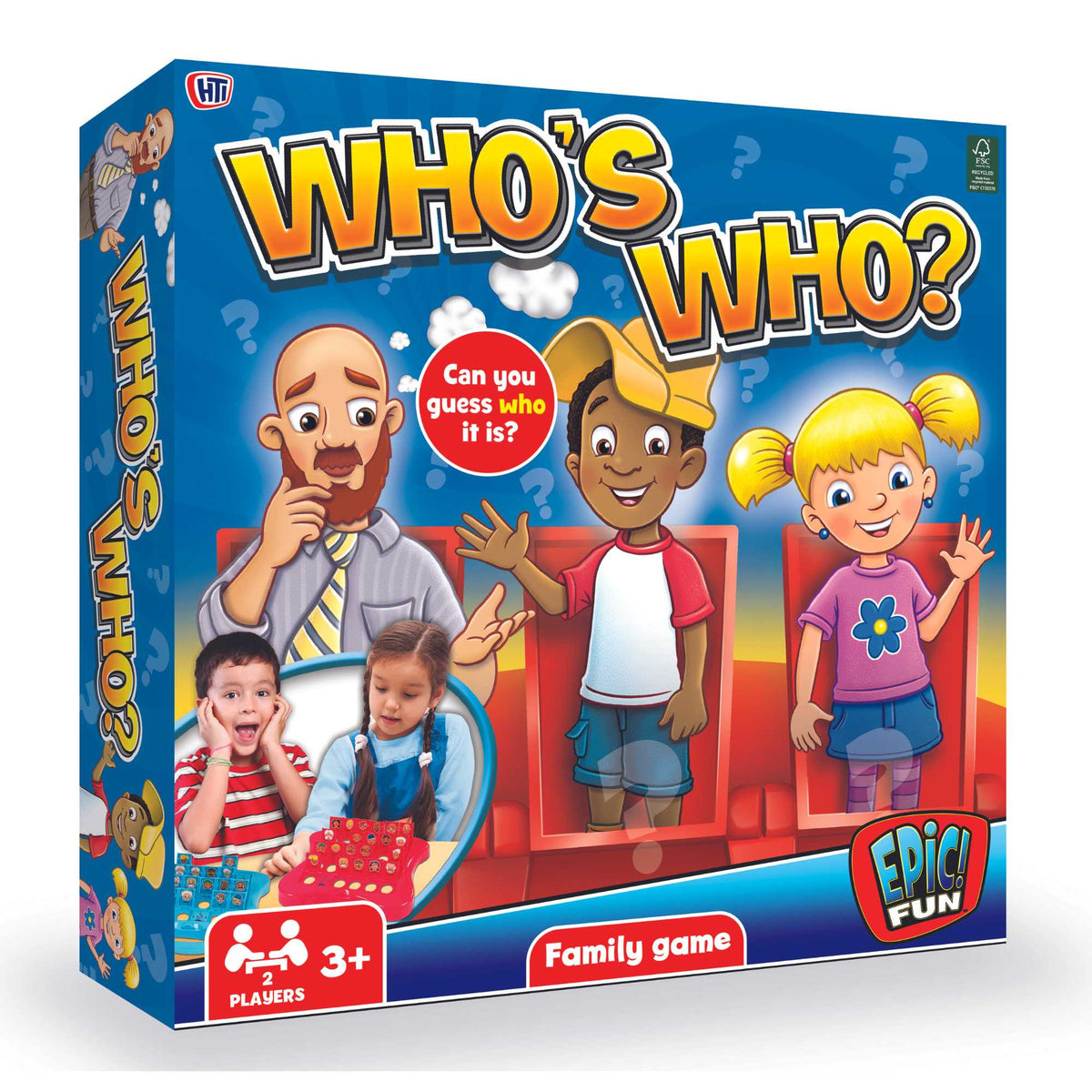 Who&#39;s Who? Family Board Game Boxed Family Games