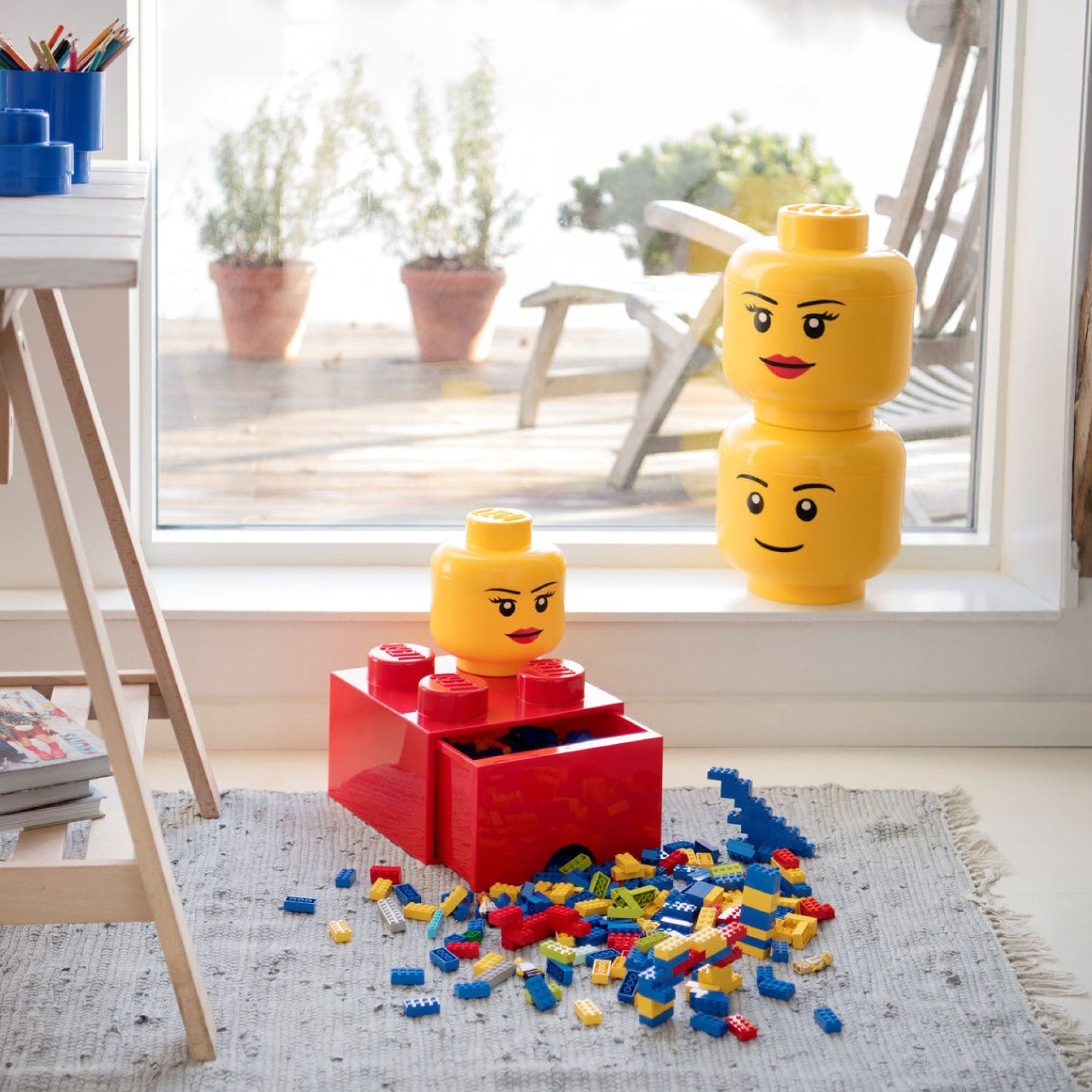 LEGO Gabby's Dollhouse Ship & Spa Set 10786 + Large LEGO Storage Head