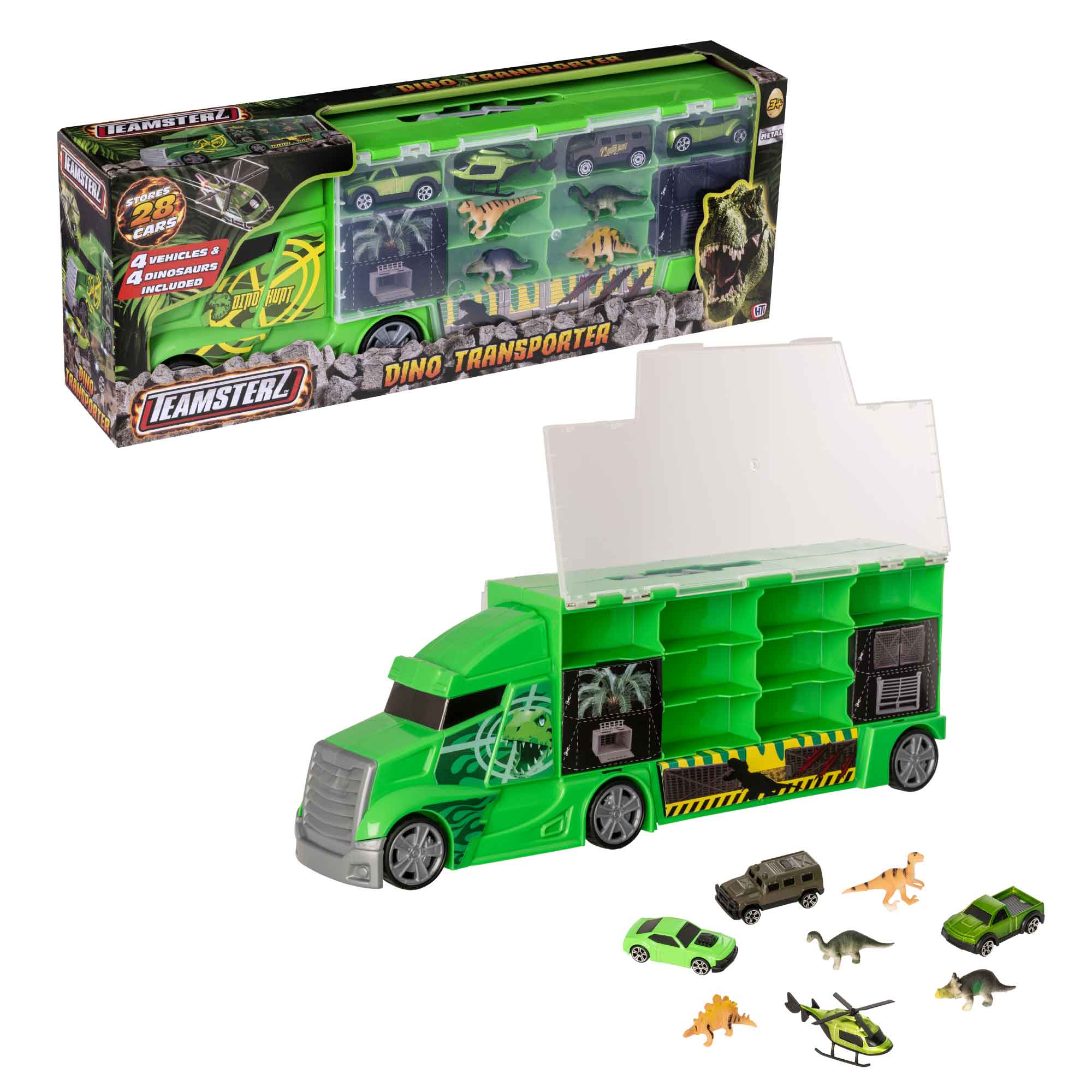 Teamsterz Large Dinosaur Car Transporter Cars & Transporters