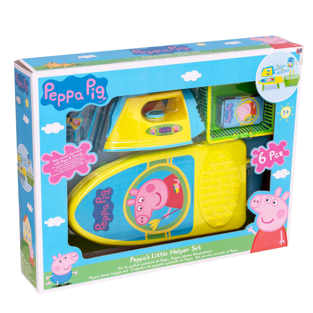 Peppa Pig Little Helper Set with Toy Iron &amp; Board