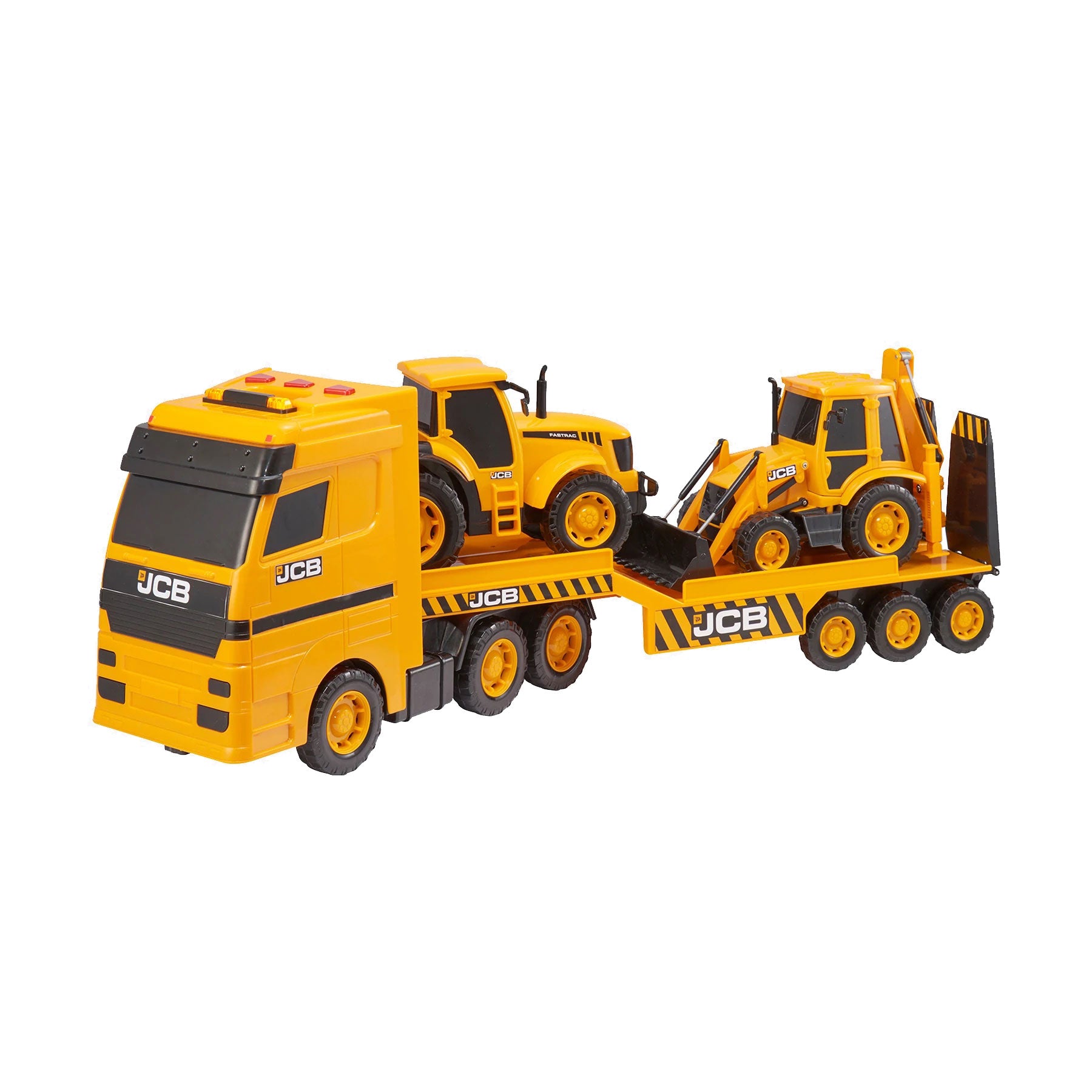 JCB Heavy Loader Transporter Truck Toy Construction Vehicles