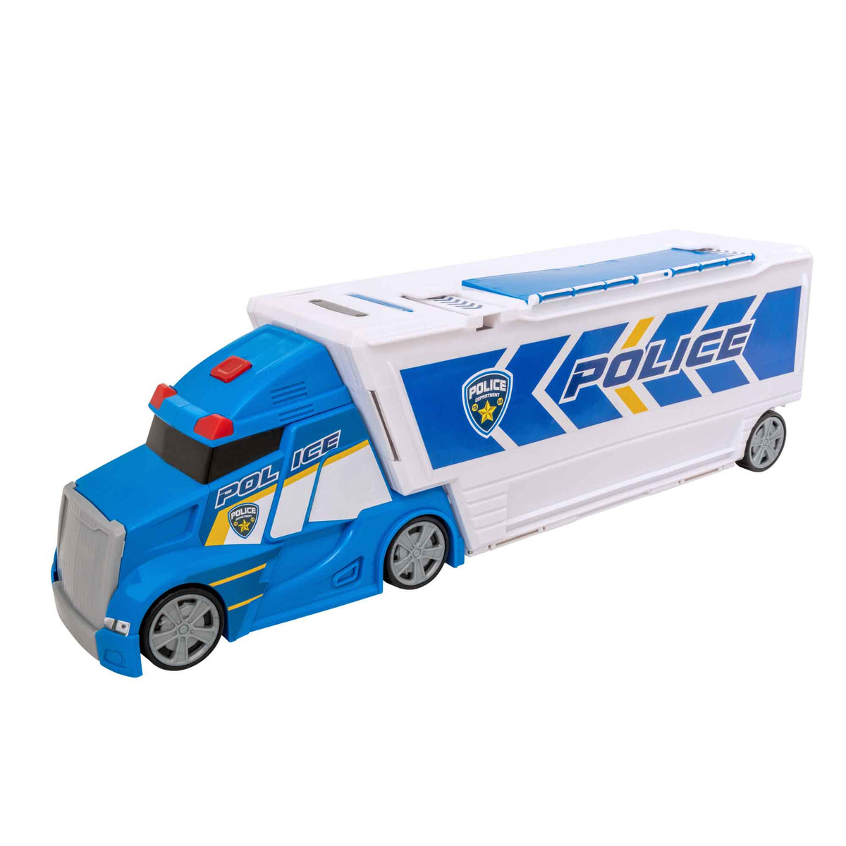 Teamsterz Police Command Toy Truck | Includes 3 Cars Cars &amp; Transporters
