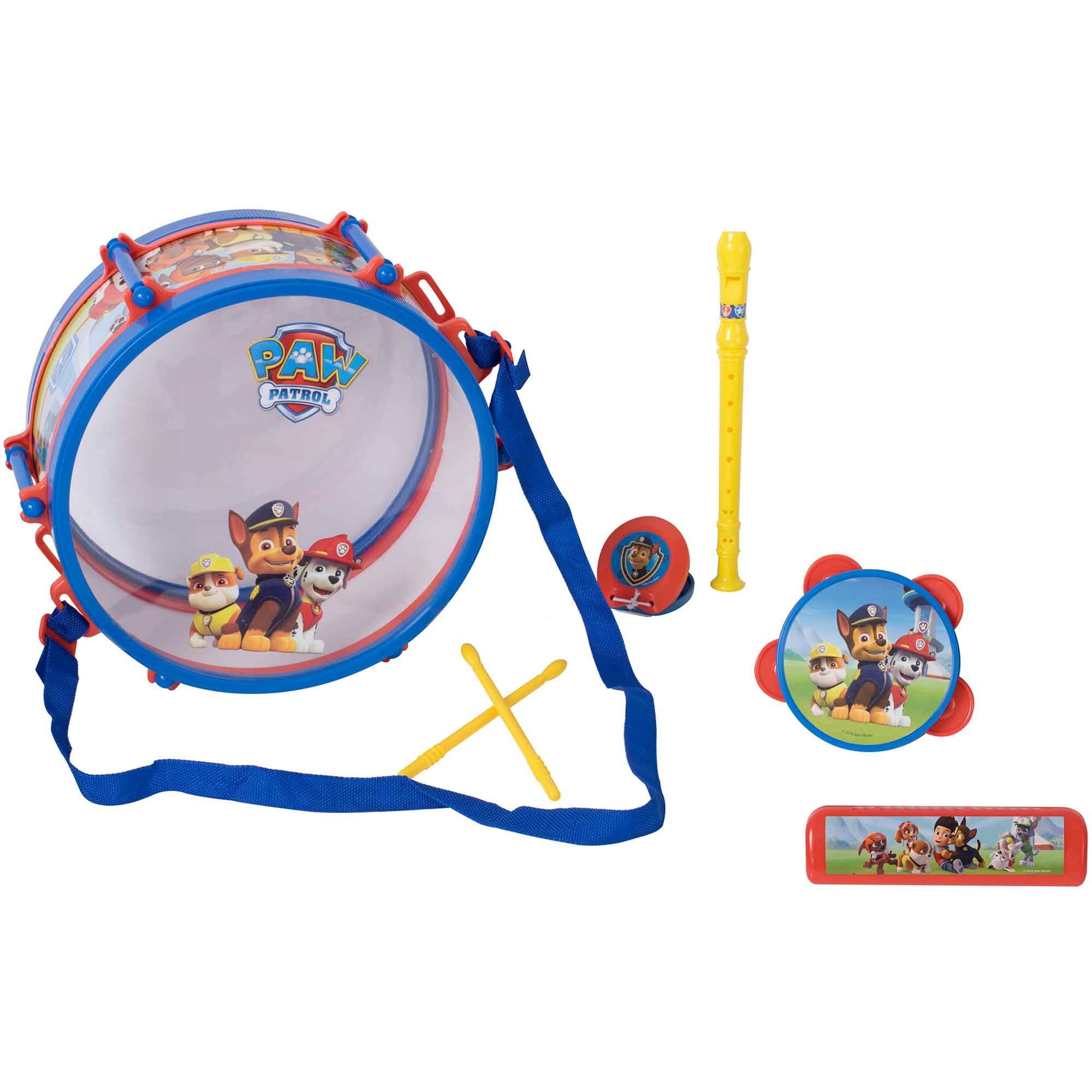 Paw Patrol Pack Away Drum Set Musical Toys