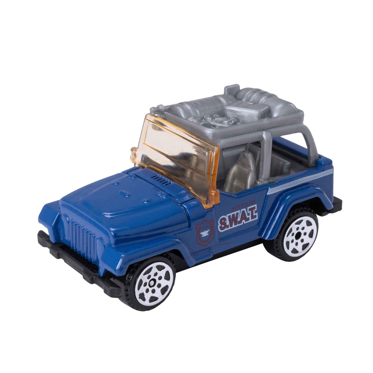 Teamsterz Police Service Transporter Toy Truck Playset Cars &amp; Transporters