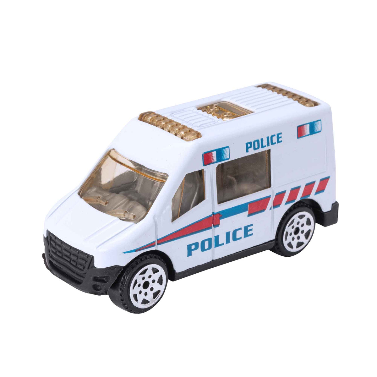 Teamsterz Police Service Transporter Toy Truck Playset Cars &amp; Transporters
